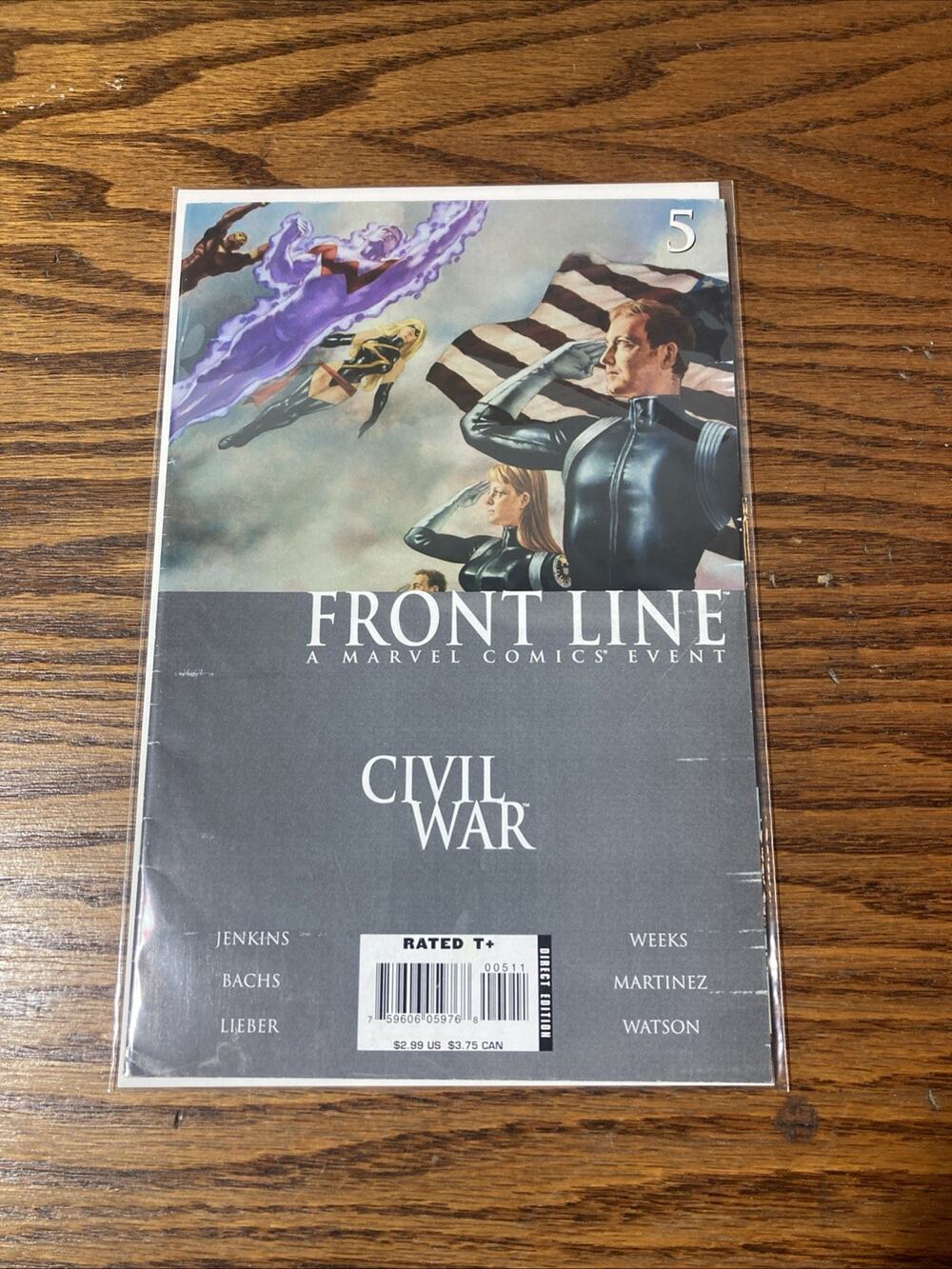 Civil War Front Line #5 (2006)
